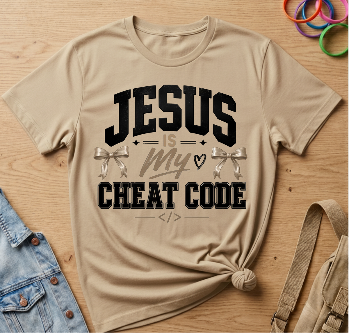 Jesus Is My Cheat Code T-Shirt