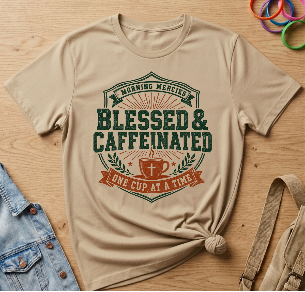 Blessed Caffeinated T-Shirt