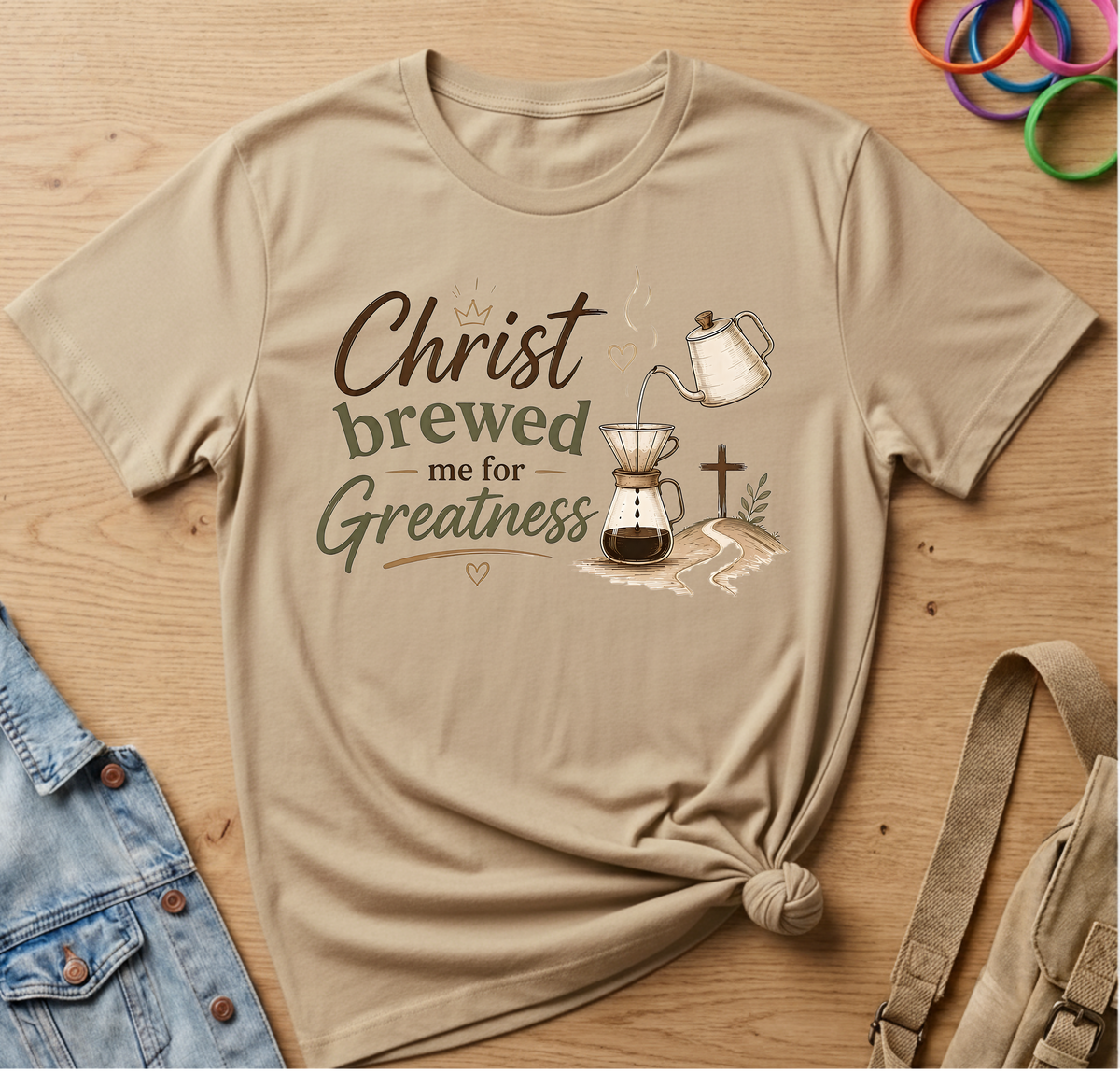 Christ Brewed Me For Greatness T-Shirt