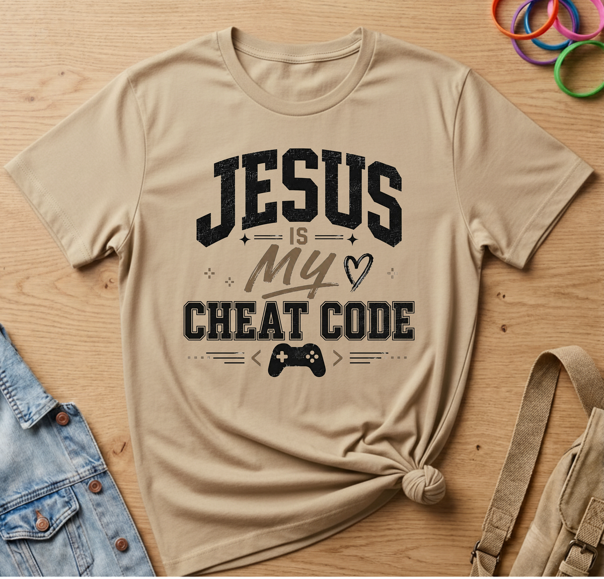 Jesus is my Cheat Code T-Shirt
