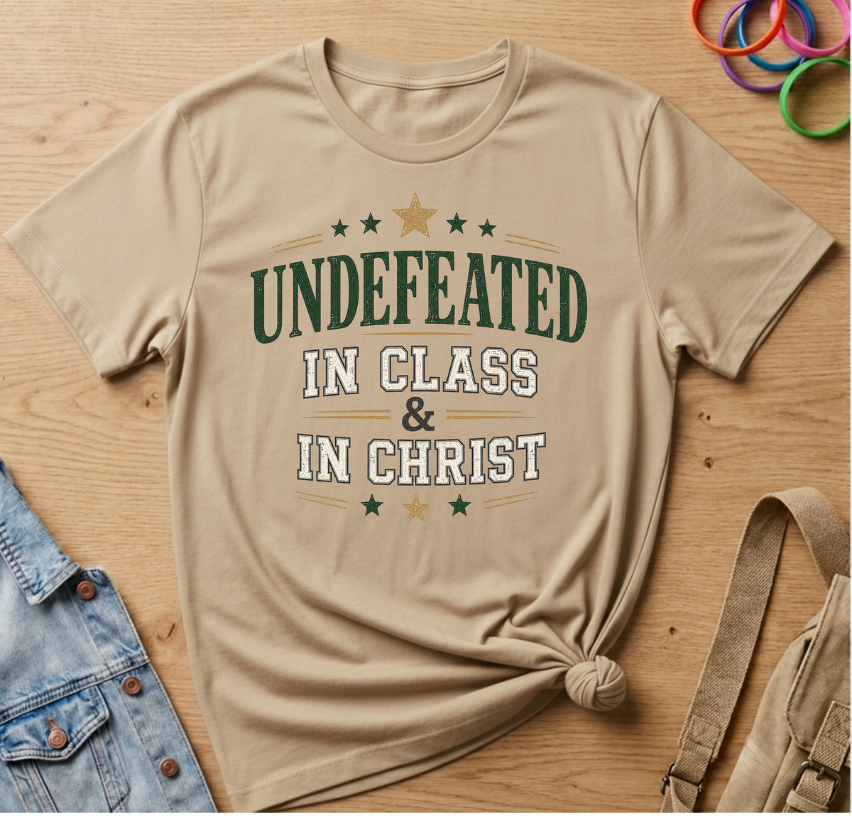 Undefeated In Class & In Christ T-Shirt