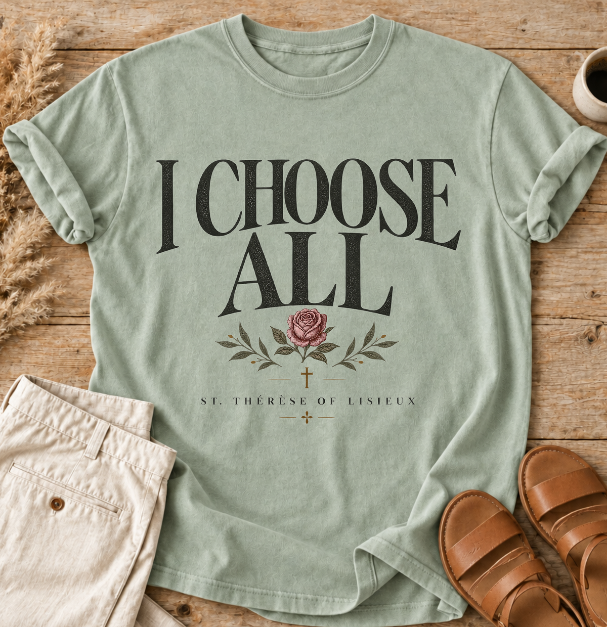 St Therese of Lisieux T-Shirt